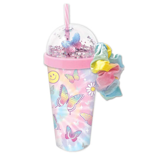 Picture of HOT FOCUS TIE DIE BUTTERFLY DRINKING CUP